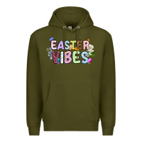 Army Green Easter vibes Premium Hoodie - OliviaCreatesArt