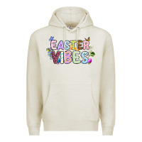 Oatmeal Heather Easter vibes Premium Hoodie - OliviaCreatesArt