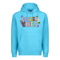 Ocean Blue Easter vibes Premium Hoodie - OliviaCreatesArt
