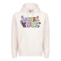 Pale Pink Easter vibes Premium Hoodie - OliviaCreatesArt