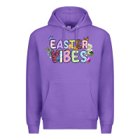 Purple Easter vibes Premium Hoodie - OliviaCreatesArt