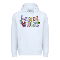 White Easter vibes Premium Hoodie - OliviaCreatesArt
