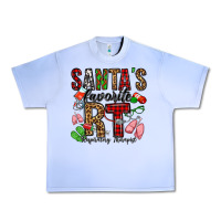 Grape Ice santa's favorite rt respiratory therapist Urban Heavy Tee - Jasminsmagicworld
