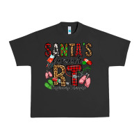 Pigment Black santa's favorite rt respiratory therapist Urban Heavy Tee - Jasminsmagicworld