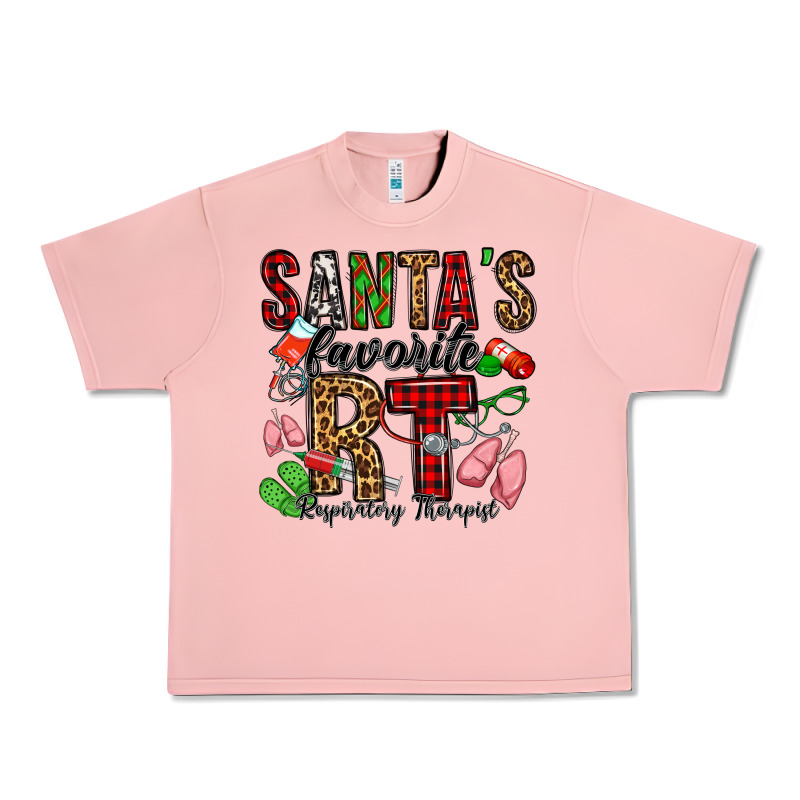 Santa's Favorite Rt Respiratory Therapist Urban Heavy Tee by Jasminsmagicworld | Teevron