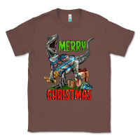 Chestnut merry christmas velociraptor Classic Tee - LillyAllenDesigns