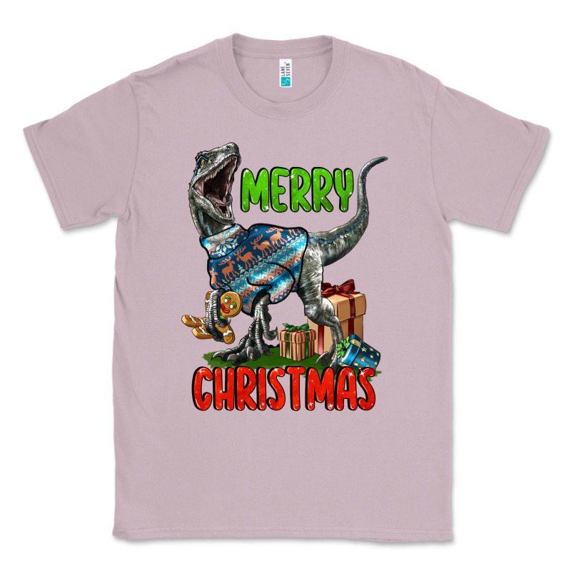 Merry Christmas Velociraptor Classic Tee by LillyAllenDesigns | Teevron