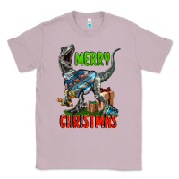 Lilac merry christmas velociraptor Classic Tee - LillyAllenDesigns