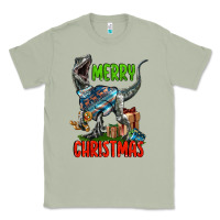 Matcha merry christmas velociraptor Classic Tee - LillyAllenDesigns