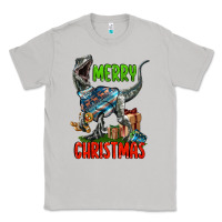 Moon Dust merry christmas velociraptor Classic Tee - LillyAllenDesigns