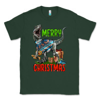 Sports Green merry christmas velociraptor Classic Tee - LillyAllenDesigns