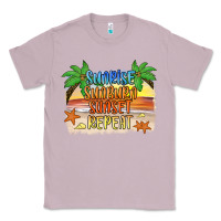 Lilac sunrise sunburn sunset repeat2 Classic Tee - JahusDesignShop