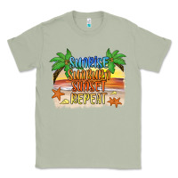 Matcha sunrise sunburn sunset repeat2 Classic Tee - JahusDesignShop
