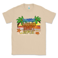 Mushroom sunrise sunburn sunset repeat2 Classic Tee - JahusDesignShop