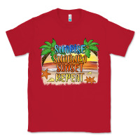 Red sunrise sunburn sunset repeat2 Classic Tee - JahusDesignShop