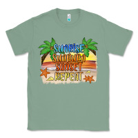 Sage sunrise sunburn sunset repeat2 Classic Tee - JahusDesignShop