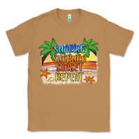 Toasted Coconut sunrise sunburn sunset repeat2 Classic Tee - JahusDesignShop