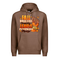 Chestnut Fall breeze crunchy leaves pumpkins please Premium Hoodie - RanaPortraitStore