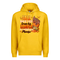 Lemon Fall breeze crunchy leaves pumpkins please Premium Hoodie - RanaPortraitStore