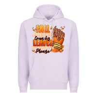 Lilac Fall breeze crunchy leaves pumpkins please Premium Hoodie - RanaPortraitStore
