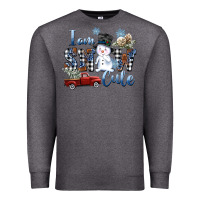 Charcoal Heather I am Snow Cute Premium Sweatshirt - FaDigitalArtStudio