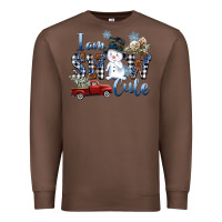 Chestnut I am Snow Cute Premium Sweatshirt - FaDigitalArtStudio