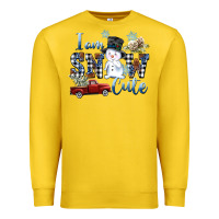 Lemon I am Snow Cute Premium Sweatshirt - FaDigitalArtStudio