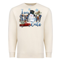 Sandshell I am Snow Cute Premium Sweatshirt - FaDigitalArtStudio