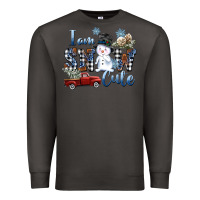 Smoke I am Snow Cute Premium Sweatshirt - FaDigitalArtStudio