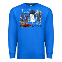 True Royal I am Snow Cute Premium Sweatshirt - FaDigitalArtStudio