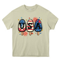 Mossy usa popsicles Heavy Core Tee - MaliasSmallBusiness