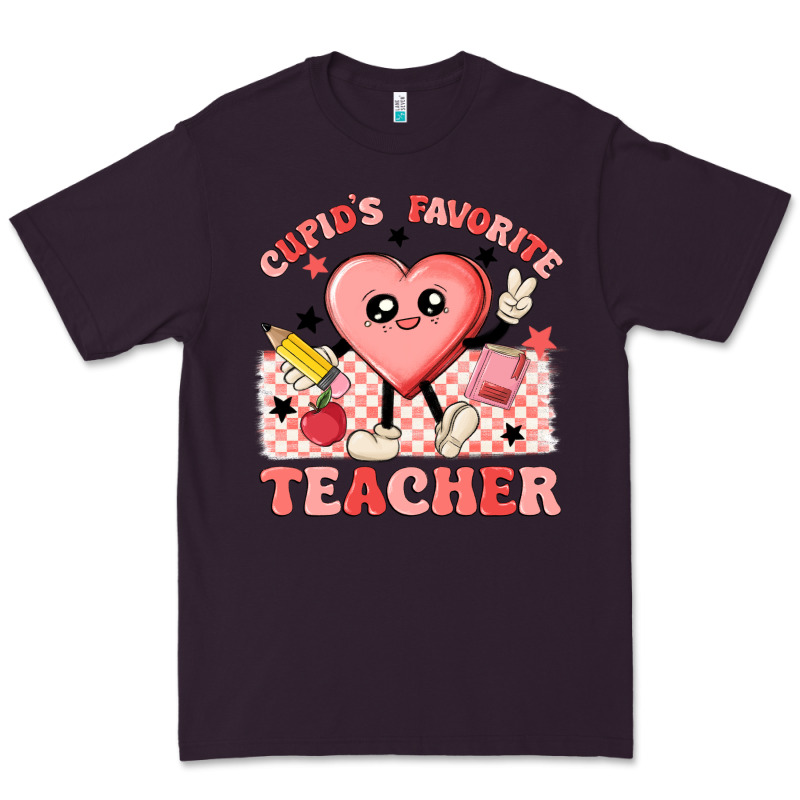 Cupid's Favorite Teacher Premium Tee by MaliasSmallBusiness | Teevron