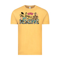 Vintage Mustard have the day you deserve Vintage Tee - Artiststas