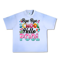 Grape Ice bye bye school hello pool Urban Heavy Tee - BarkalooDesign