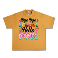 Peanut Butter bye bye school hello pool Urban Heavy Tee - BarkalooDesign