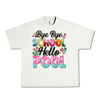 Pistachio bye bye school hello pool Urban Heavy Tee - BarkalooDesign