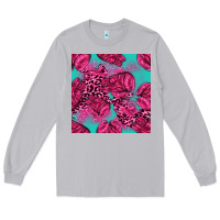Moon Dust breast cancer seamless pattern Long Sleeve Tee - texasbilliewilder