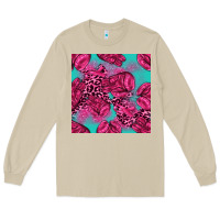 Breast Cancer Seamless Pattern Long Sleeve Tee | Teevron