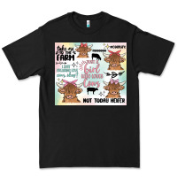 Black cow farm life Premium Tee - MaliasSmallBusiness