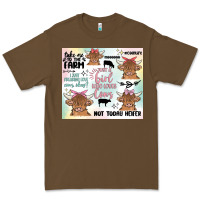 Cacao cow farm life Premium Tee - MaliasSmallBusiness