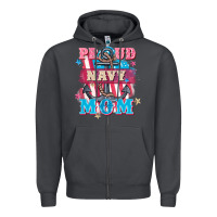 Smoke Proud navy Mom Mother's Day Zipper Hoodie - FaDigitalArtStudio