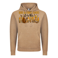 Vintage Coffee she works hard for the honey Vintage Hoodie - Artiststas