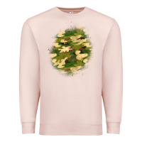 Pale Pink camouflage patch 5 Premium Sweatshirt - BundleAndBundleShop
