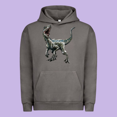 Velociraptor Urban Hoodie Designed By Lillyallendesigns