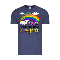 Vintage Denim the only choice i made was to be myself Vintage Tee - Artiststas
