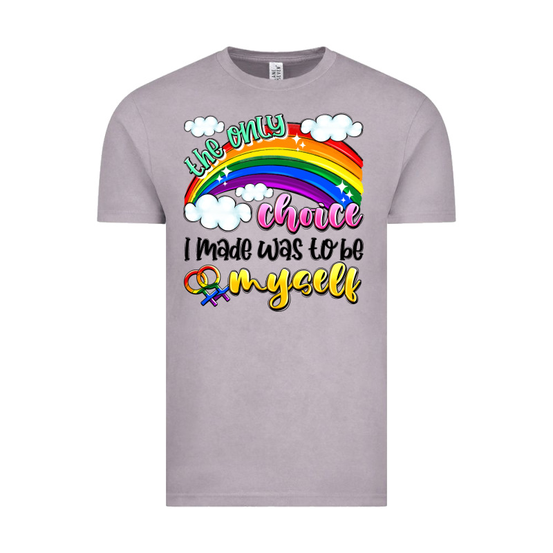 The Only Choice I Made Was To Be Myself Vintage Tee by Artiststas | Teevron