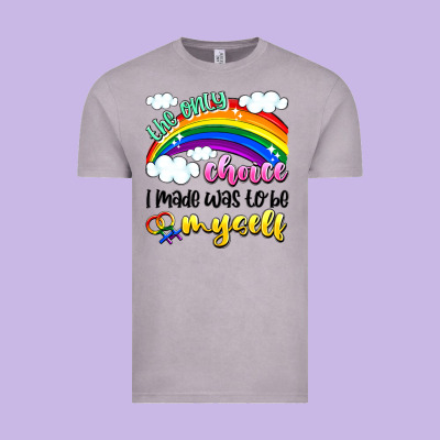 The Only Choice I Made Was To Be Myself Vintage Tee Designed By Artiststas