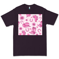 Plum cowgirl valentine's day Premium Tee - MaliasSmallBusiness