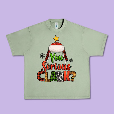 You Serious Clark Christmas Tree Urban Heavy Tee Designed By Jasminsmagicworld