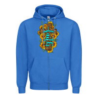 True Royal faith sunflower leopard cross olivia Zipper Hoodie - OliviaCreatesArt